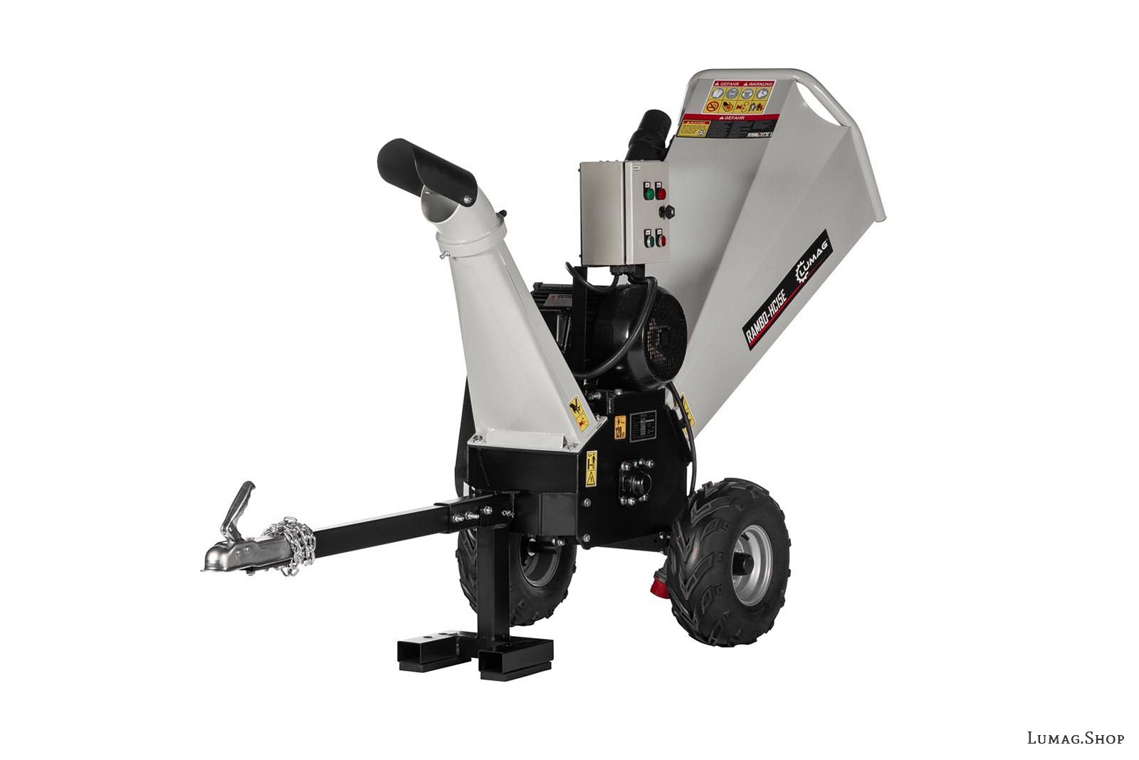 Profi Häcksler mit 400V EMotor RAMBOHC15E von Lumag im Shop kaufen